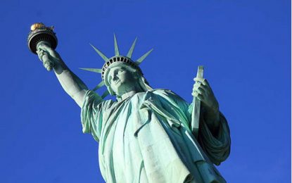 Que représente la statue de la liberté ?